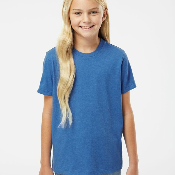 Youth Cotton Jersey CVC Go-To Tee Thumbnail
