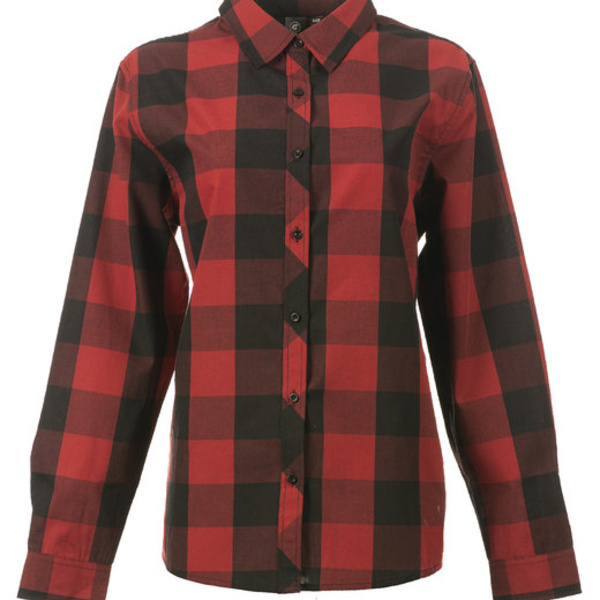 Ladies' Buffalo Plaid Woven Shirt Thumbnail