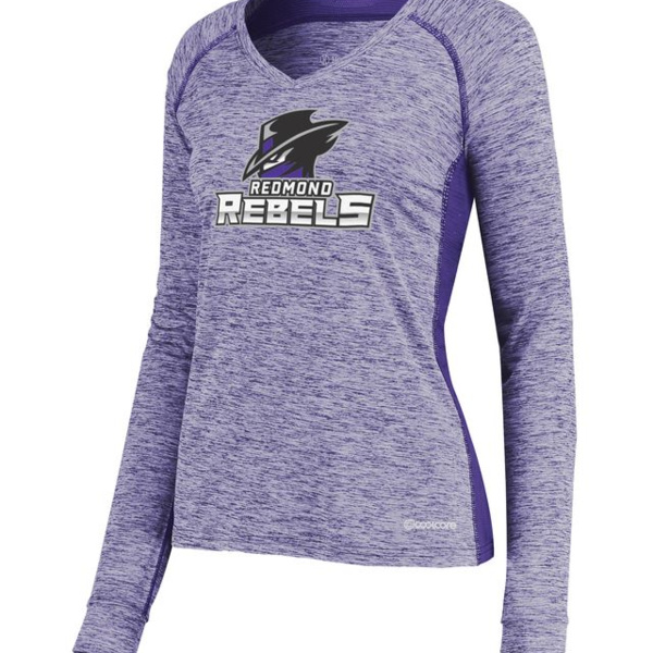 Ladies Electrify Long Sleeve Tee Powered by Coolcore(r) Thumbnail