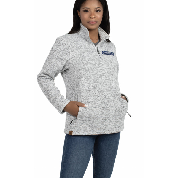 Ladies Alpine Sweater Fleece 1/4 Zip Pullover Thumbnail