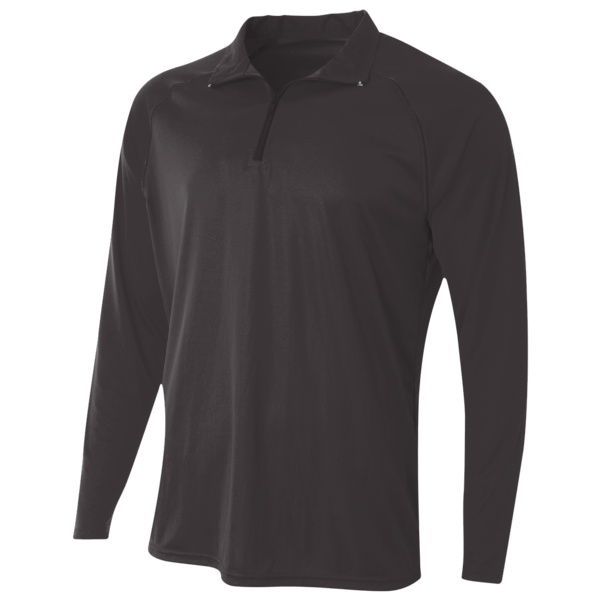 Adult Daily Polyester Quarter-Zip Thumbnail