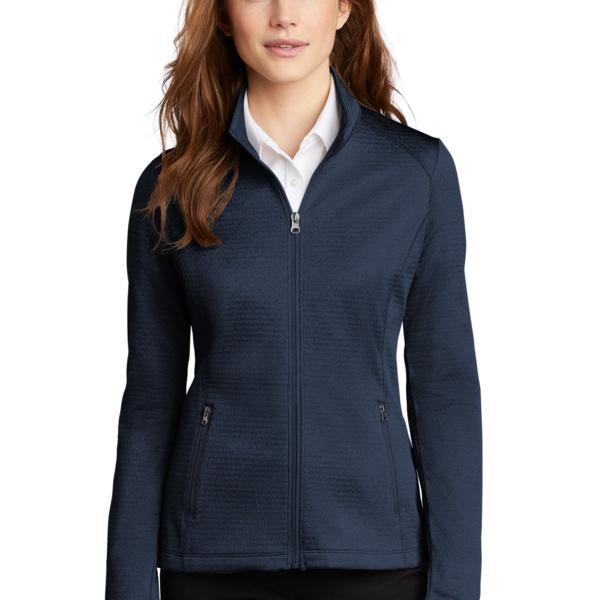 Women's Diamond Heather Fleece Full Zip Jacket Thumbnail